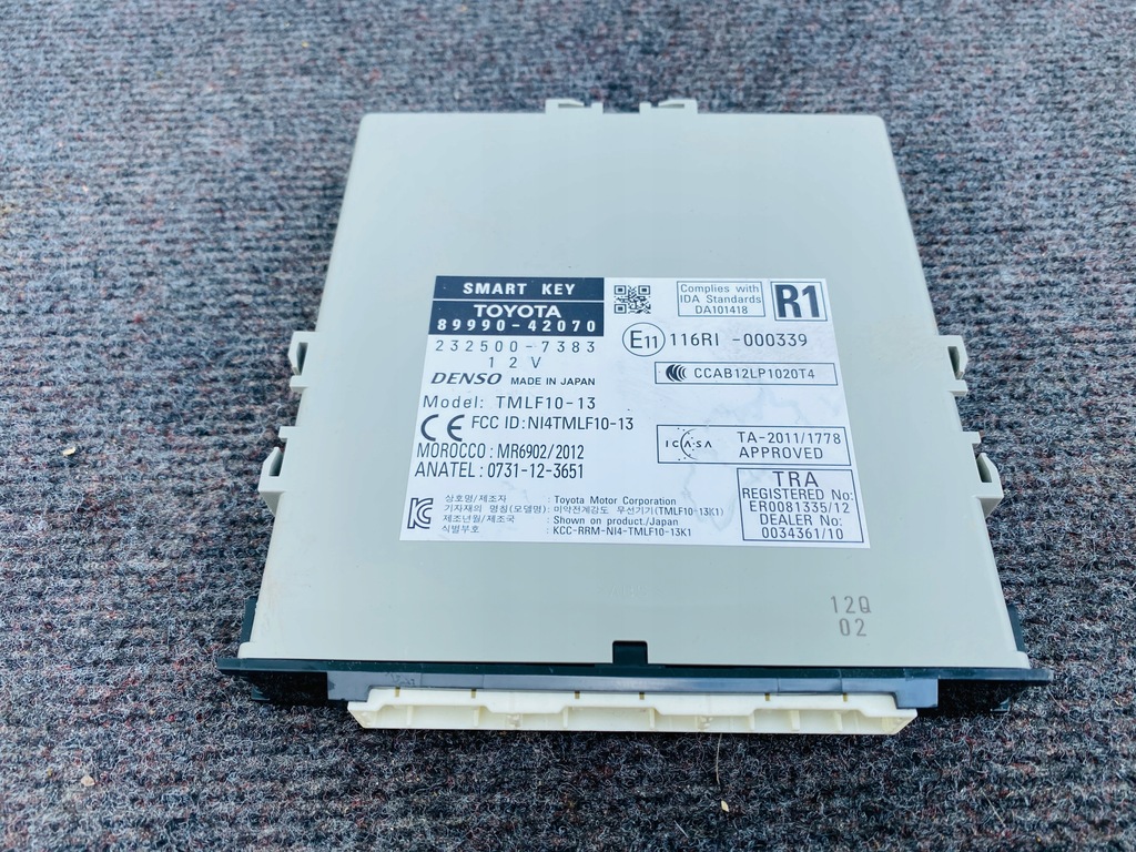 фото №1, Toyota rav4 iv модуль блок керування smart key