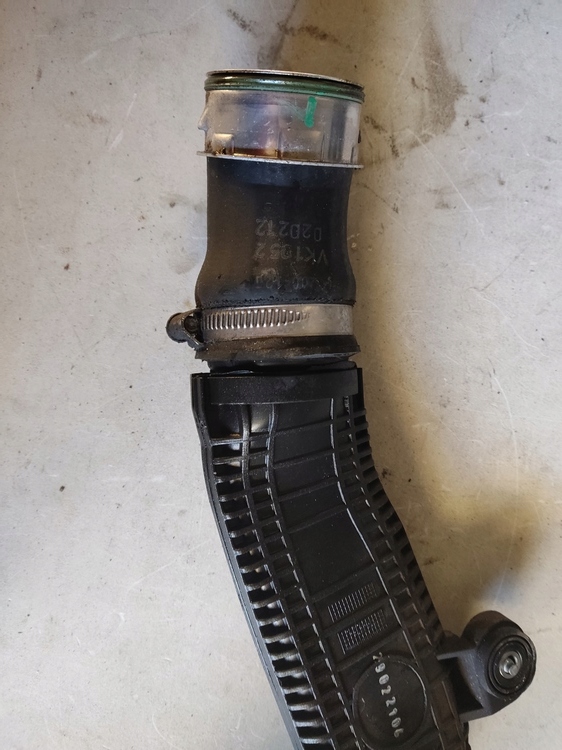 фото №2, Audi a3 1.8 tfsi труба интеркулер