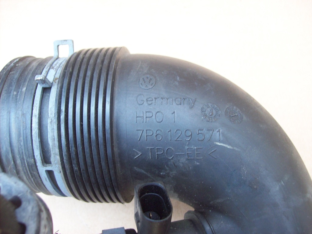 фото №3, Porsche cayenne 4.2tdi труба воздуха 7p6129571