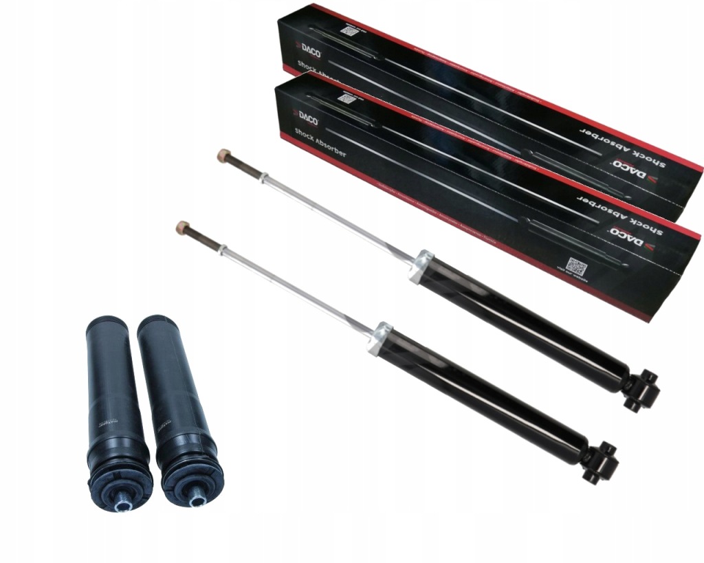 фото №1, Daco 2x амортизатори + захист i відбійники toyota corolla e15 e18 auris задня