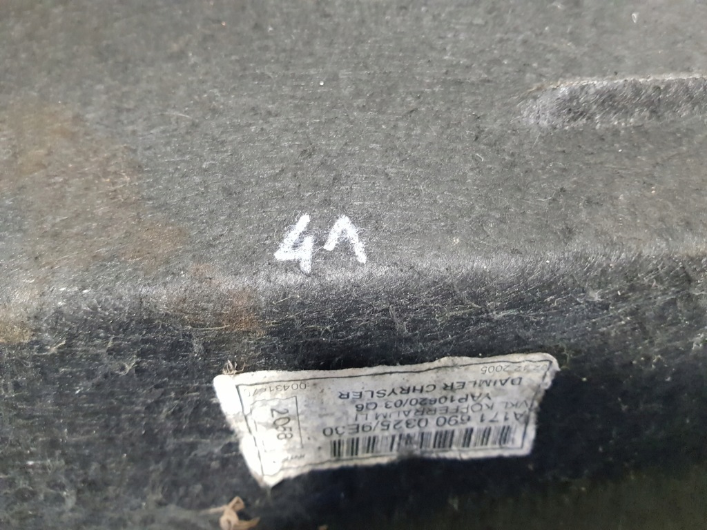 фото №7, Mercedes slk r171 w171 обшивка обшивка багажника лівий 1716900325