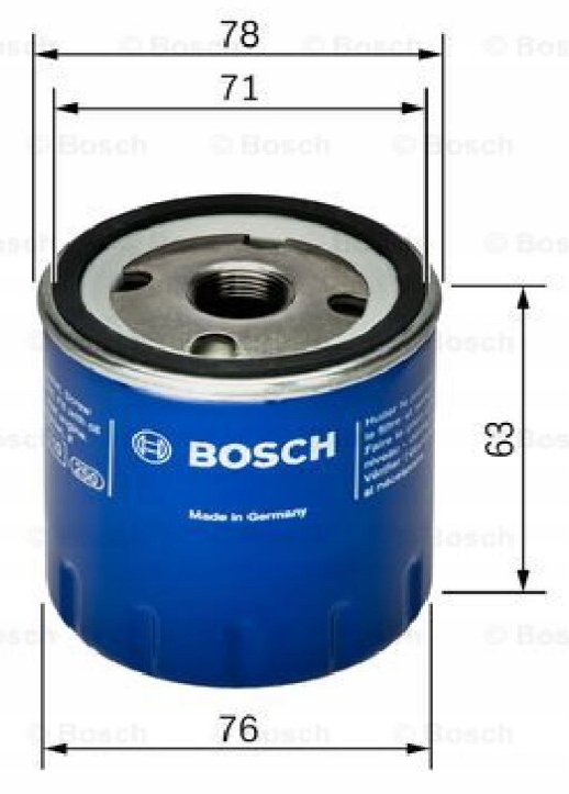 фото №2, Bosch f 026 407 022 фільтр оливи