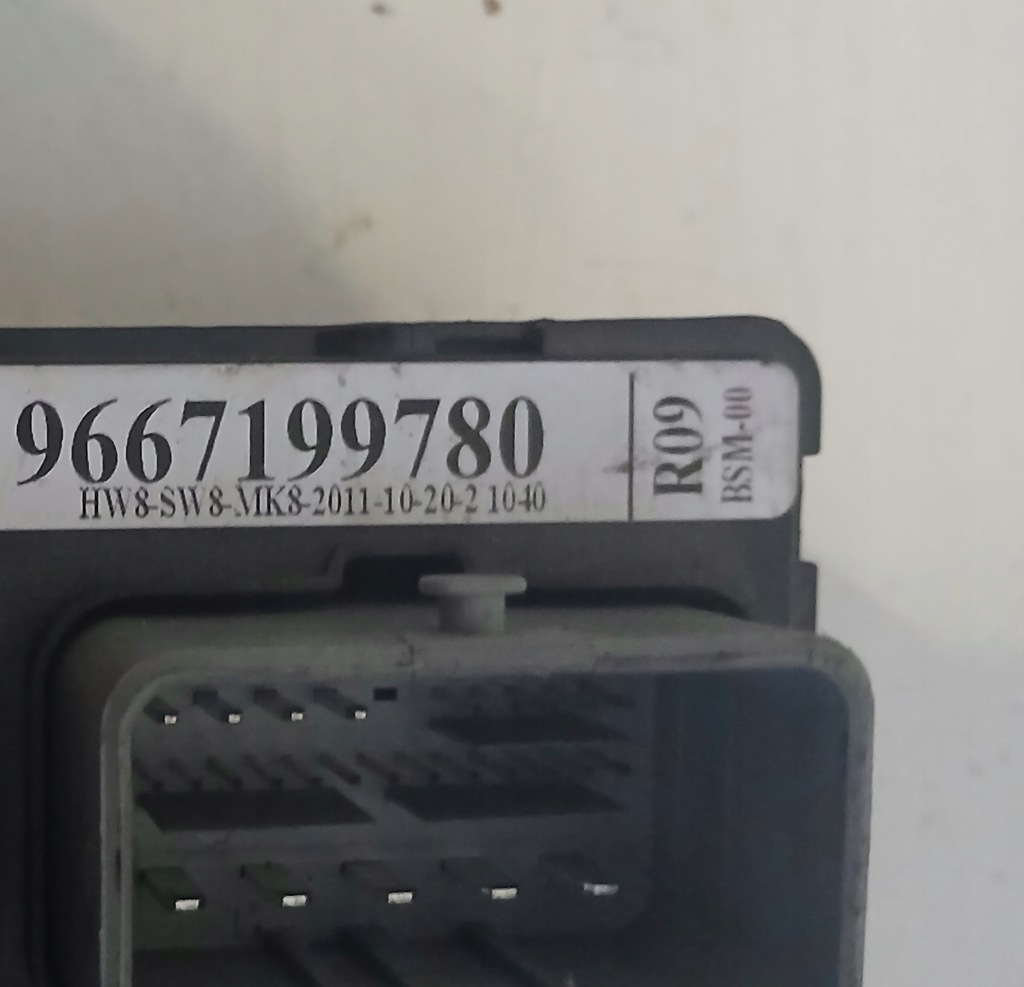 фото №3, Bsm r09 9667199780 peugeot 207