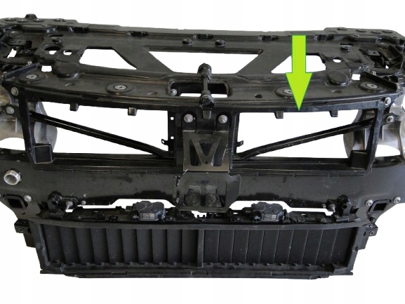 фото №1, Mercedes рамка рама верхній повітропровід повітря впуск шторка pas sl r232 232