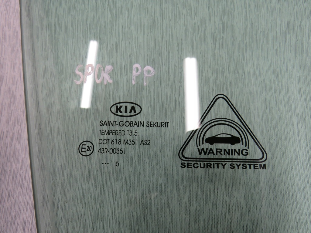 фото №12, Kia sportage iii lift стекло дверь передняя перед 2015
