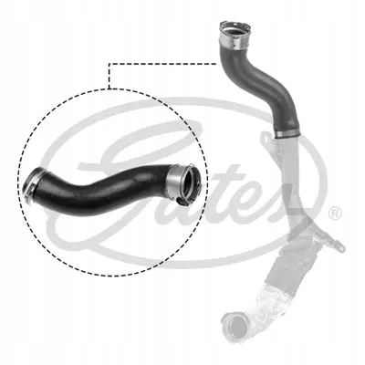 Шланг труба повітря 09-0812 gates dacia renault Ціна