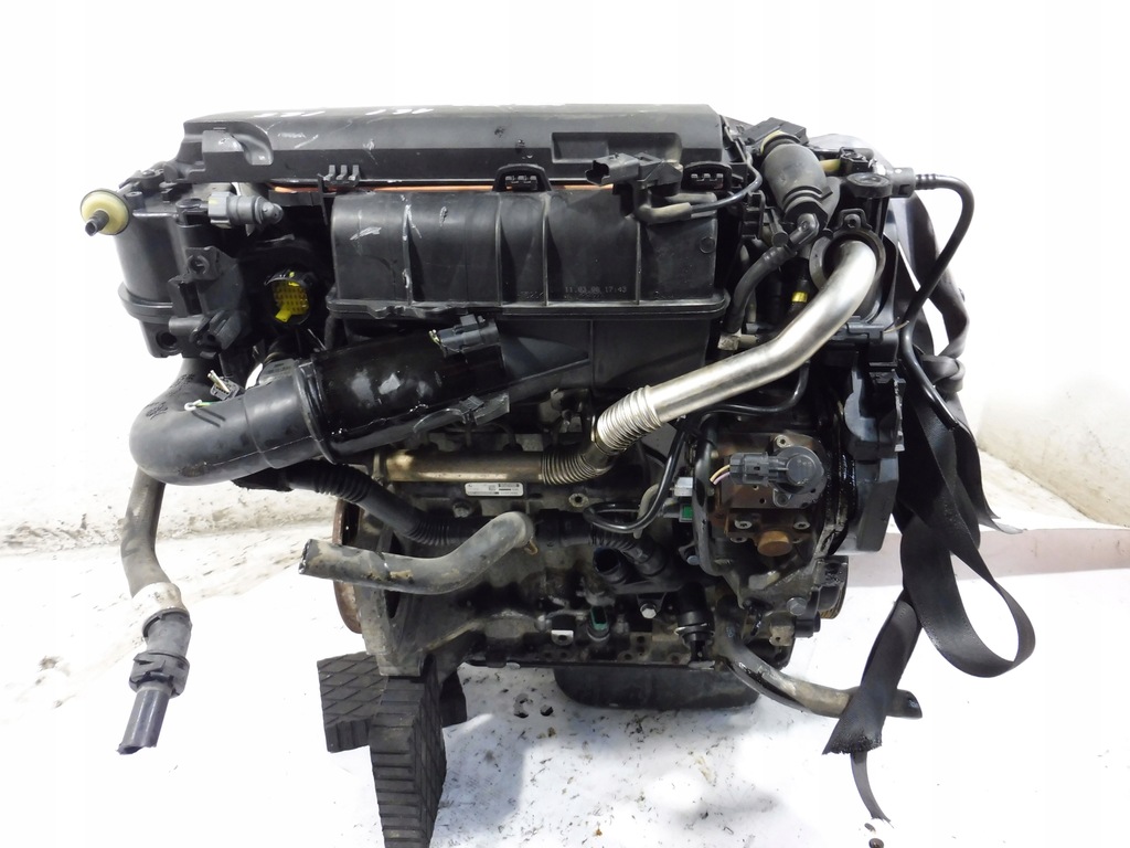 фото №8, Двигатель блок двигателя 8hz система впрыскной bosch turbo citroen peugeot 1.4 hdi 8hz