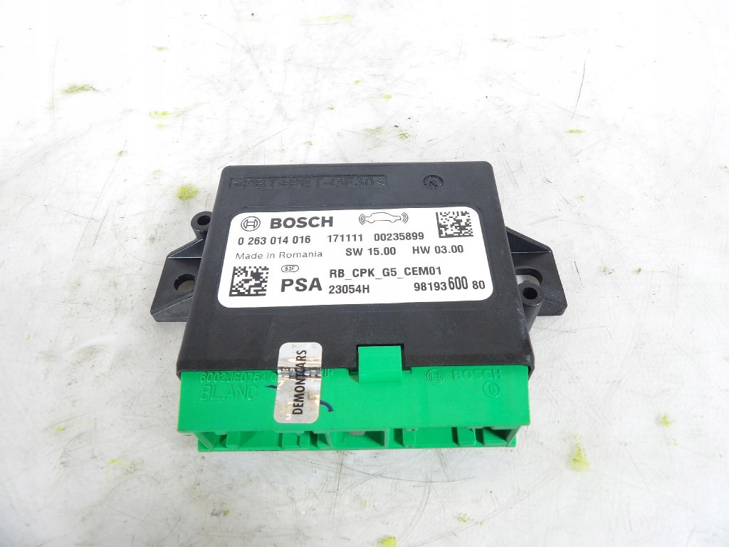 Купити Peugeot 508 1 модуль pdc 9819360080