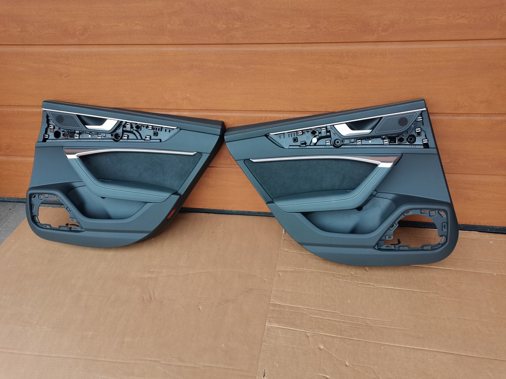 фото №12, Audi a7 4k обивка обшивки дверь левая правая p+t