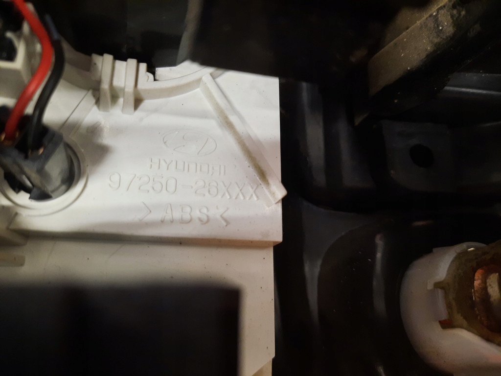 фото №7, Hyundai santa fe i 00-04 панель кондиционера обдув 97250-26xxx g4js