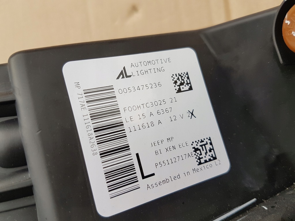 фото №5, Jeep compas ii лампа перед левая