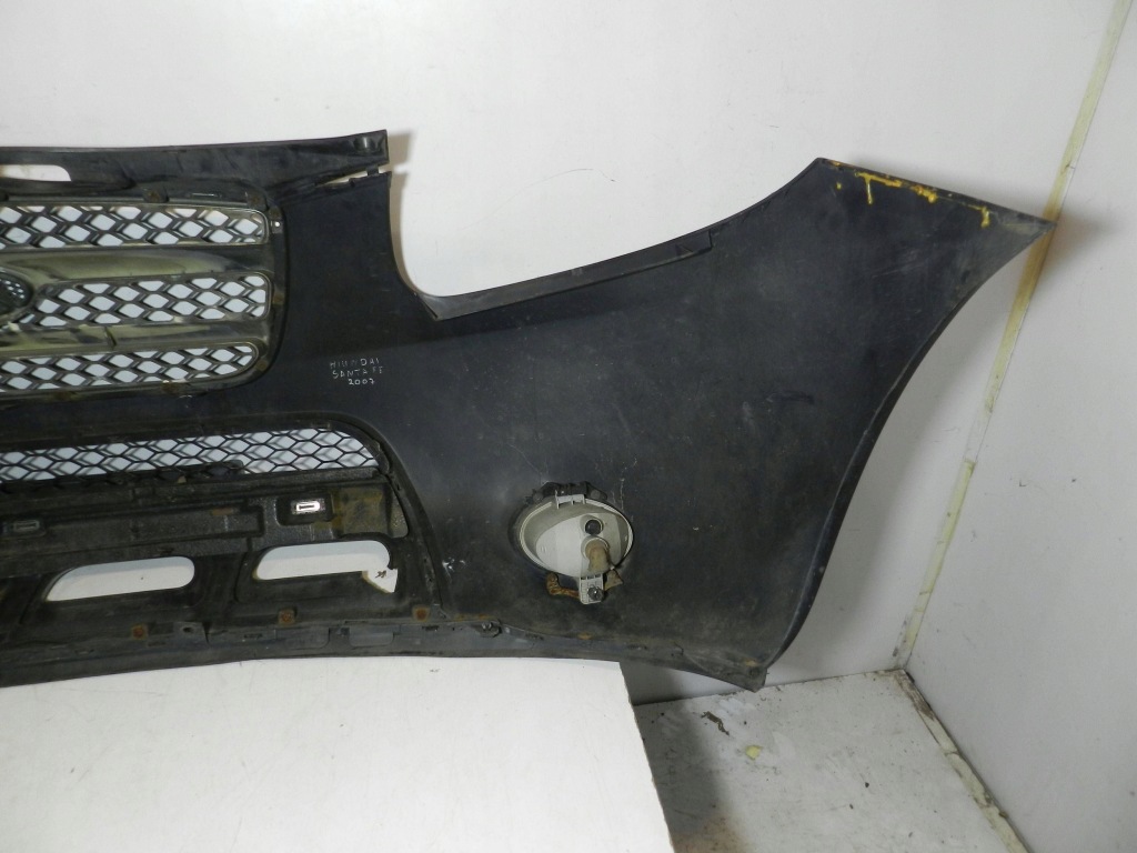 фото №10, 350.hyundai santa fe ii 06-09 бампер перед передній решітка радіатора протитуманна фара комплект