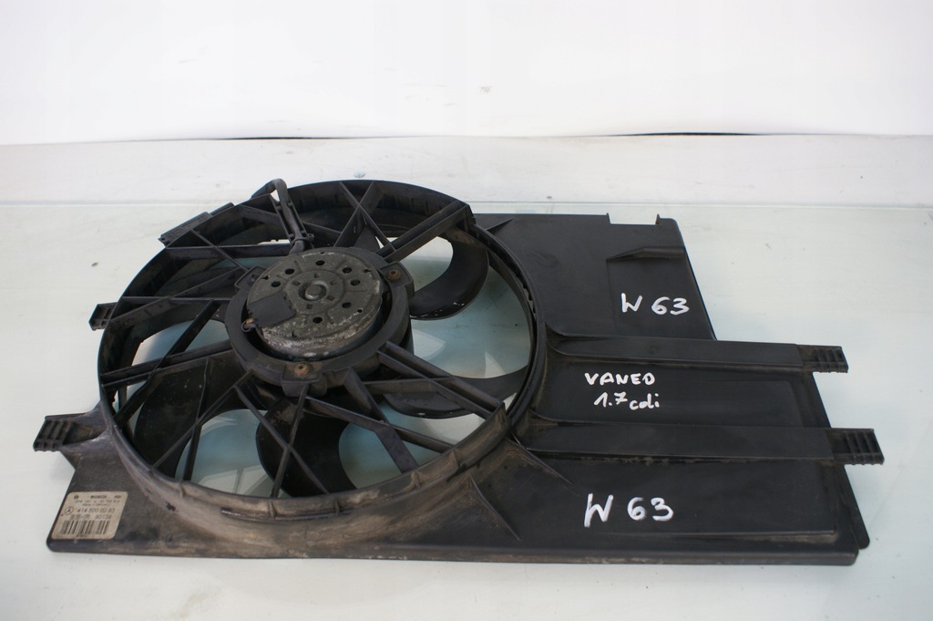 фото №1, Вентилятор радіатора mercedes vaneo 1.7cdi
