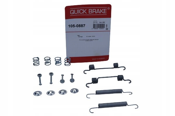 фото №7, Quick brake пружини колодка ham. kia sportage 04-