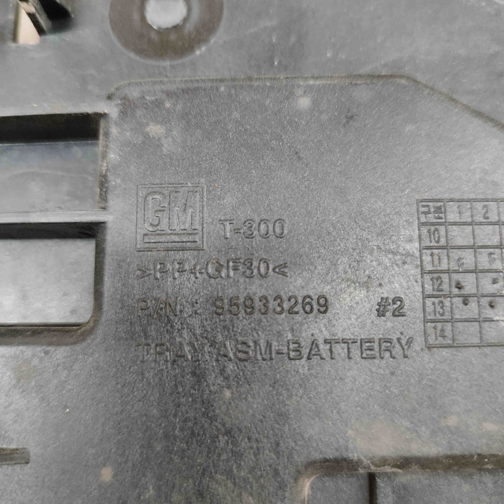 фото №7, Основание аккумулятор opel mokka / mokka x 95933269 29490011 1.7l 96kw 2013