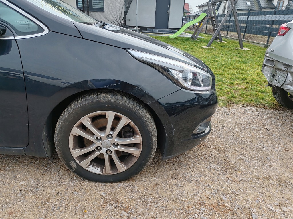 фото №7, Капот бампер крила перед kompletny kia ceed ii 12-16 1k чорний