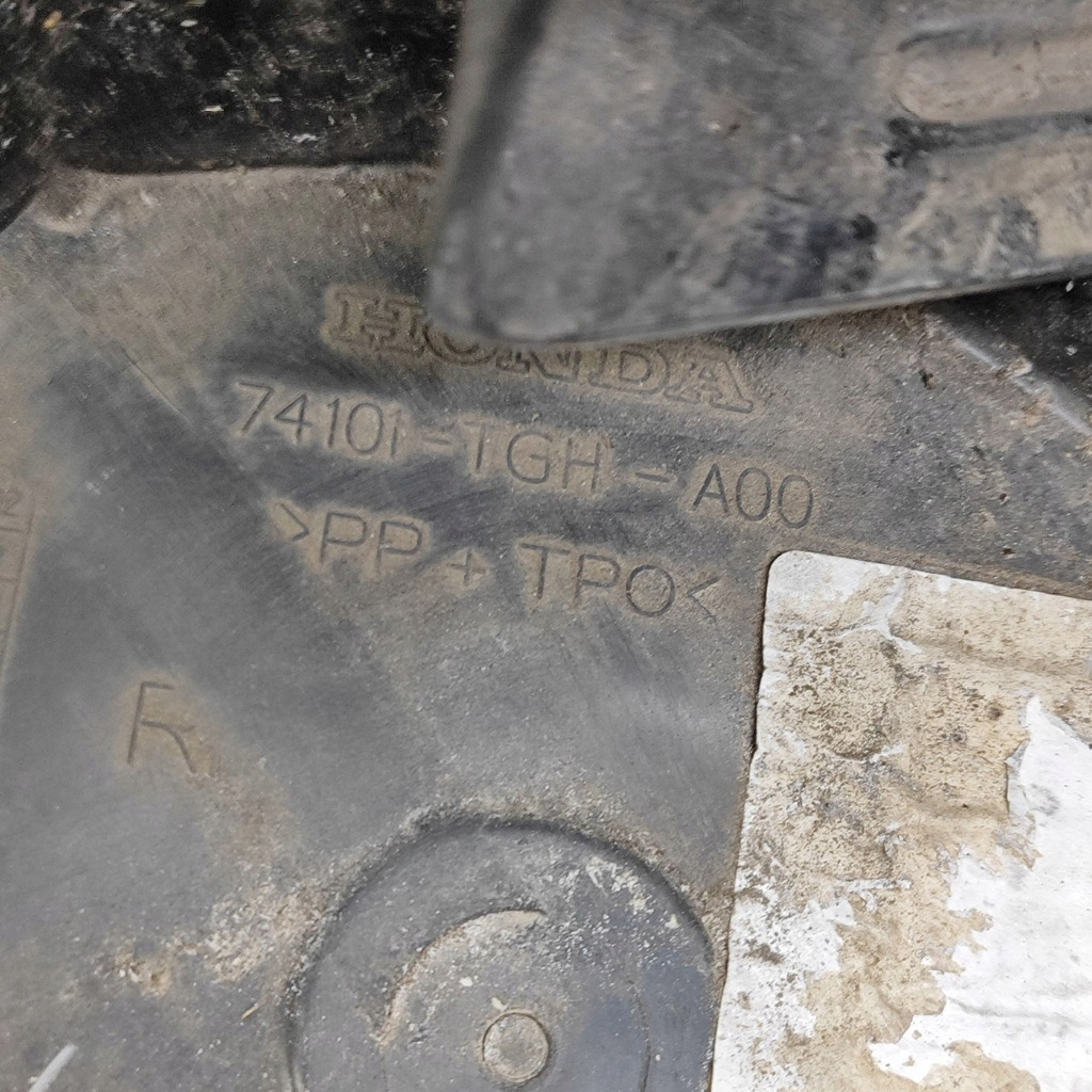 фото №7, Honda civic x 2018 права сторона підкрилок передні