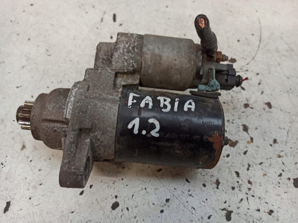 фото №5, Skoda fabia 1.2tsi 10r стартер 0001120406