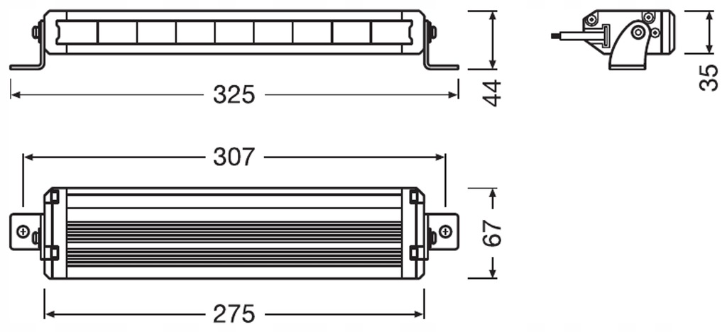 фото №7, Osram лампа drogowa робоча led lightbar vx250-sp