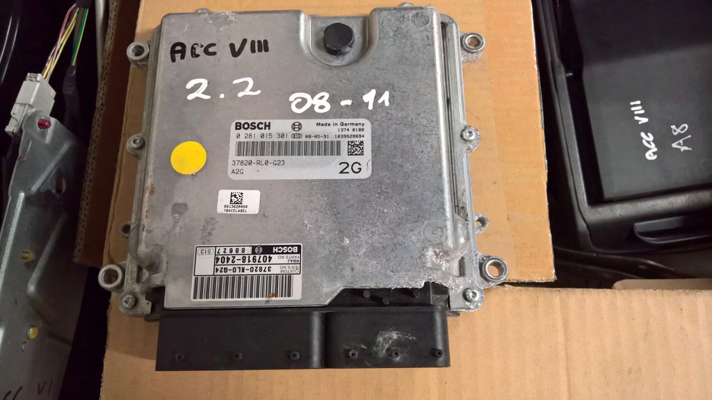 фото №1, Бортовий комп'ютер блок керування honda accord viii 2.2 idtec