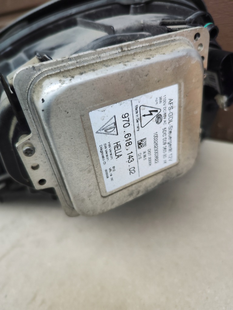 фото №16, Лампа перед левая правая комплект porsche panamera 970