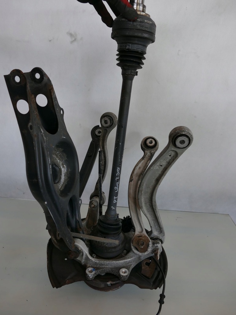 фото №7, Mercedes w212 2.2 cdi ступиця привідний вал важіль p.t.