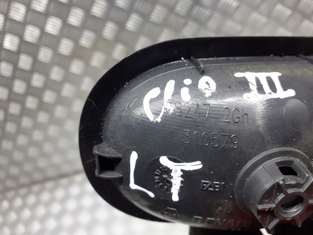 фото №3, Ручка левая задняя внутренняя renault clio iii