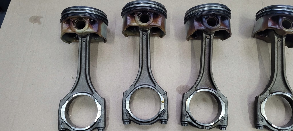 фото №2, S6 c7 4g lift поршень шатун r079m 4.0 tfsi s7 4g a8 d4