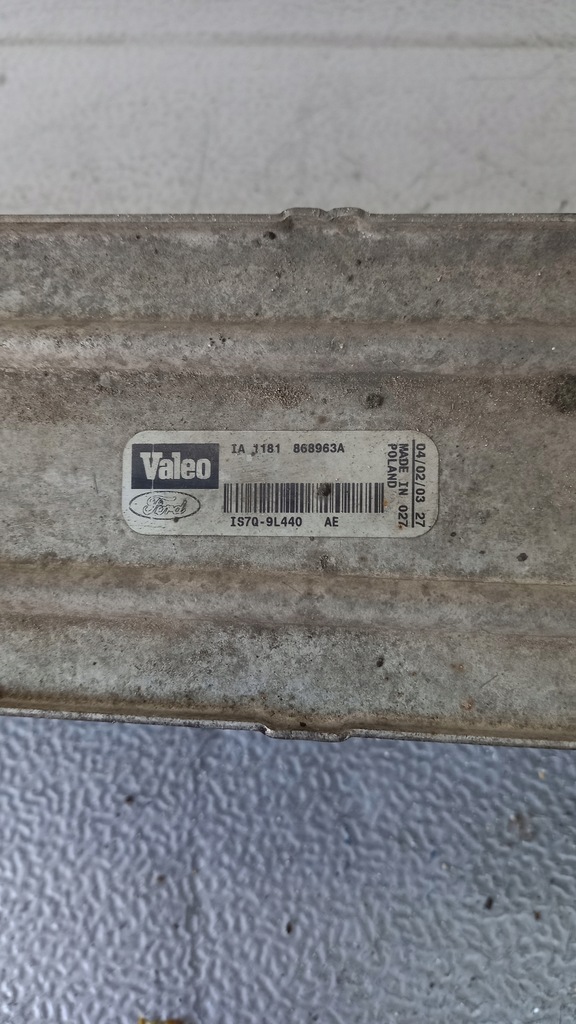 фото №4, Інтеркулер ford mondeo mk3 03r 1s7q-9l440ae