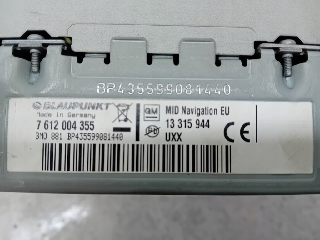 Купити Набір мультимедійний opel insignia a 13223793 13273256 7612004355 14799410