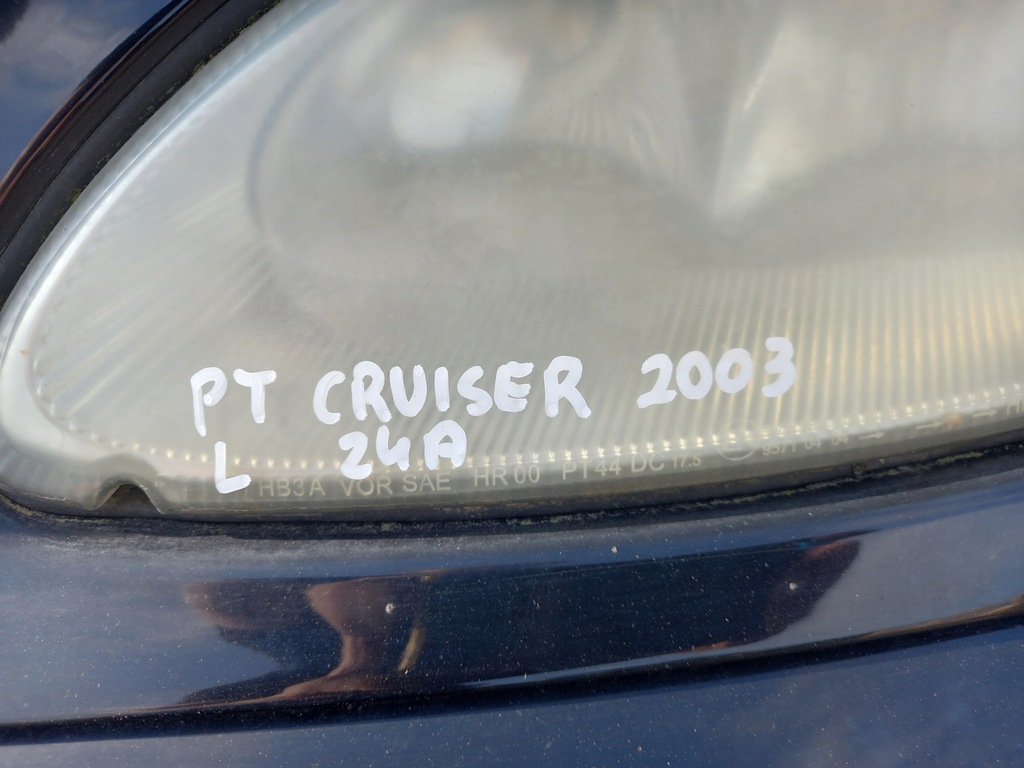 фото №7, Chrysler pt cruiser лампа левый перед левая передняя