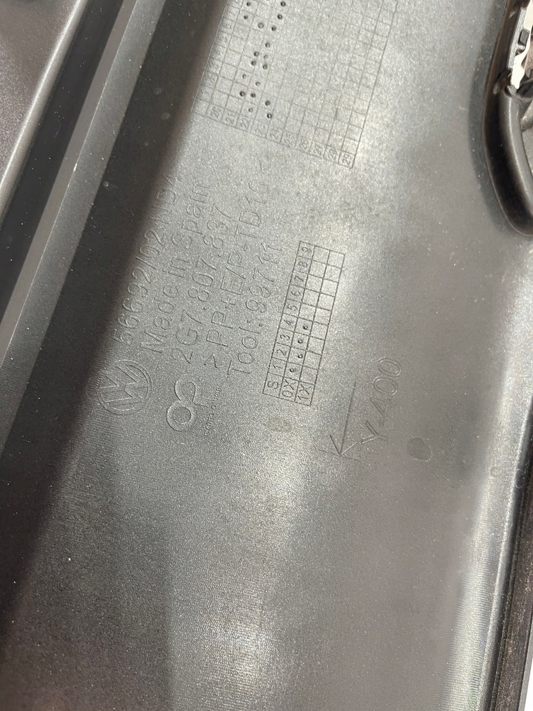 фото №11, Vw taigo 2g7 r line накладка диффузор спойлер бампера задняя 2g7807837