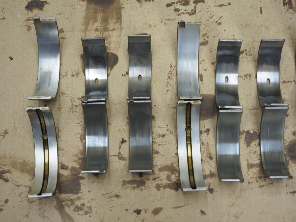 Mercedes e w210 2.8 v6 112.921 wał колінчастий вкладиші Зі Шроту