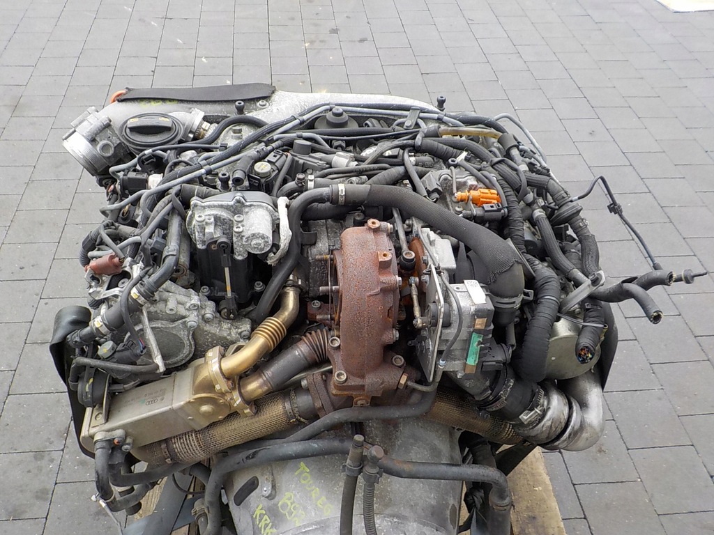 фото №14, Vw touareg 09r 3.0 tdi двигатель cat kompletny