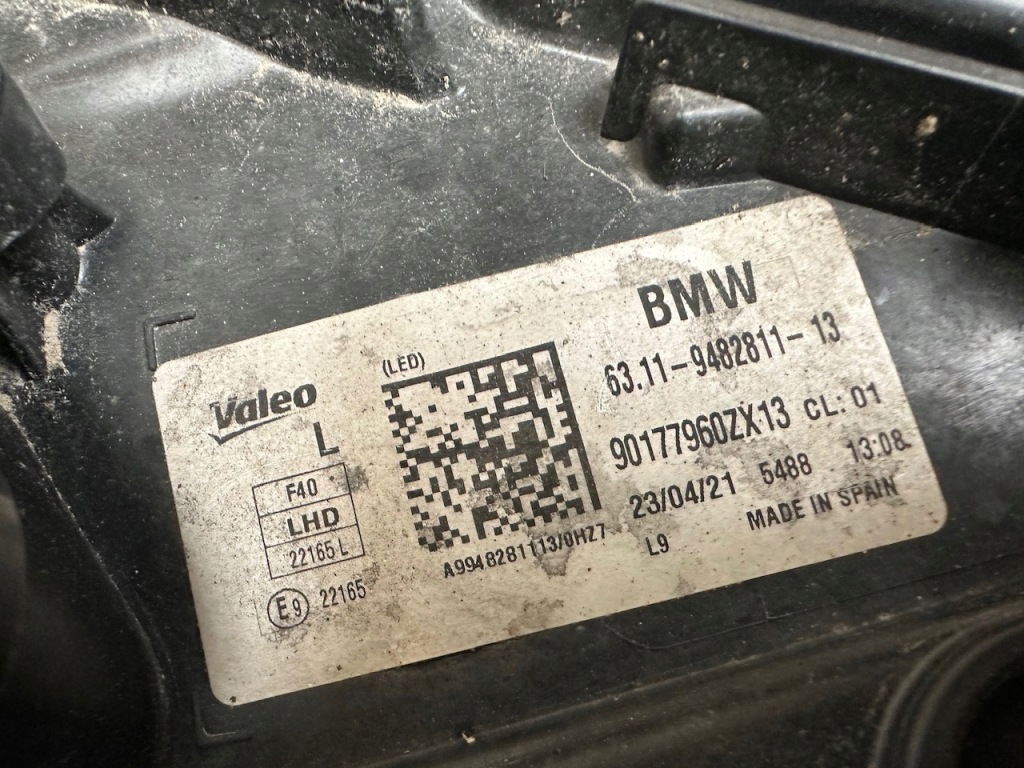 фото №5, Лампа bmw 1 f40 адаптивный led 9482811