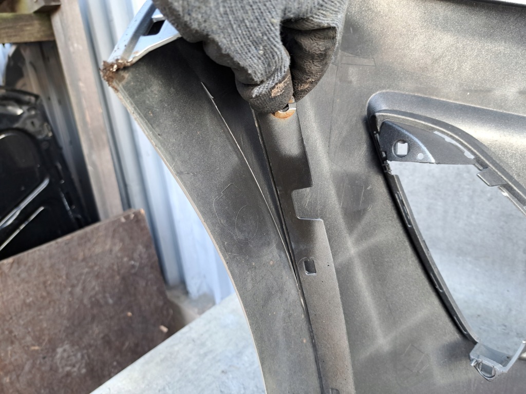 фото №8, Ford fiesta mk 8 viii 17- бампер перед передний h1bb-17757-a