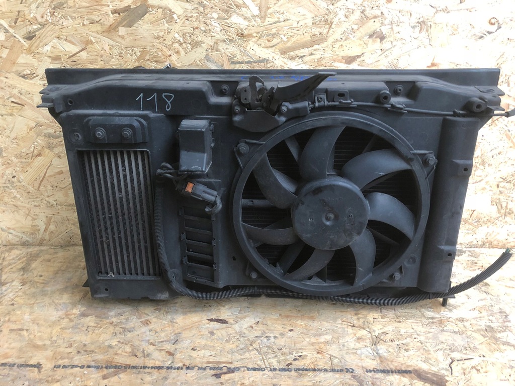 фото №9, Pas передній радіатор citroen c4 ii 1.6d