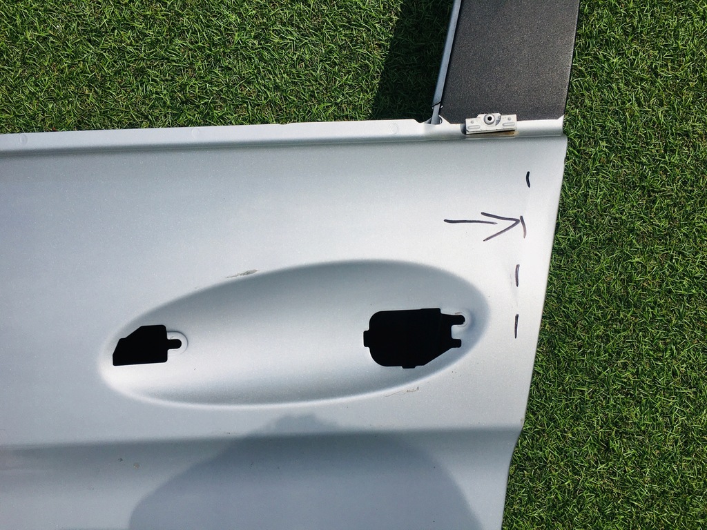 фото №9, Mercedes a-klasa w169 дверь левая передние перед