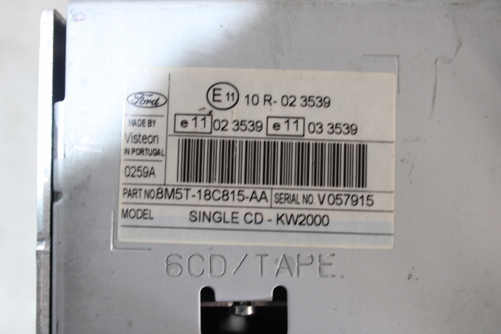Радио ford focus ii mk2 Оригинал