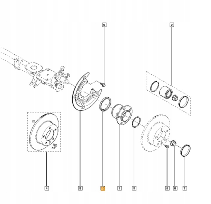 фото №3, Кольцо магнитный ступица abs задняя master iii 3