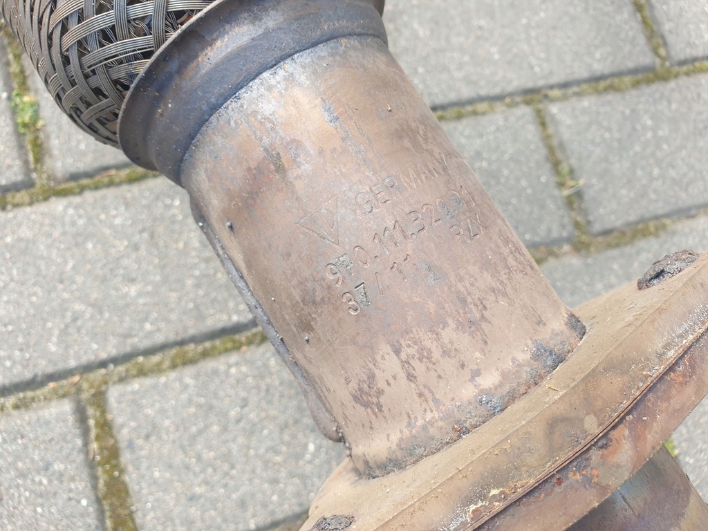 фото №9, Panamera 970 3.0 дизель выхлоп гаситель конечный oryg