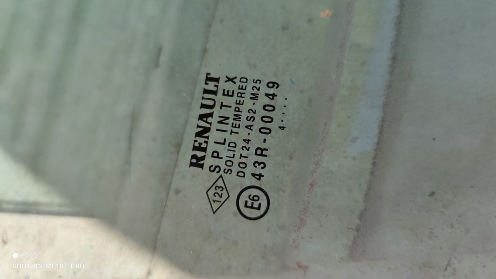 фото №2, Стекло правая передняя renault scenic ii