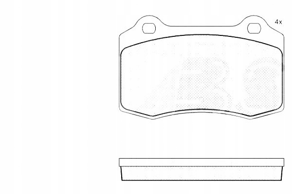 фото №2, A.b.s. гальмівні колодки гальмівні citroen ds3 1.6 racing
