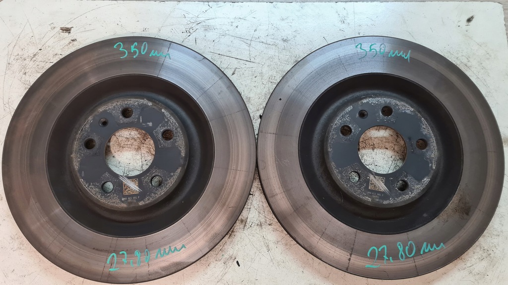 фото №9, Супорти гальмівні диски 350mm audi q7 4m sq7 q8 s4 b9 s5 оригінальний номер