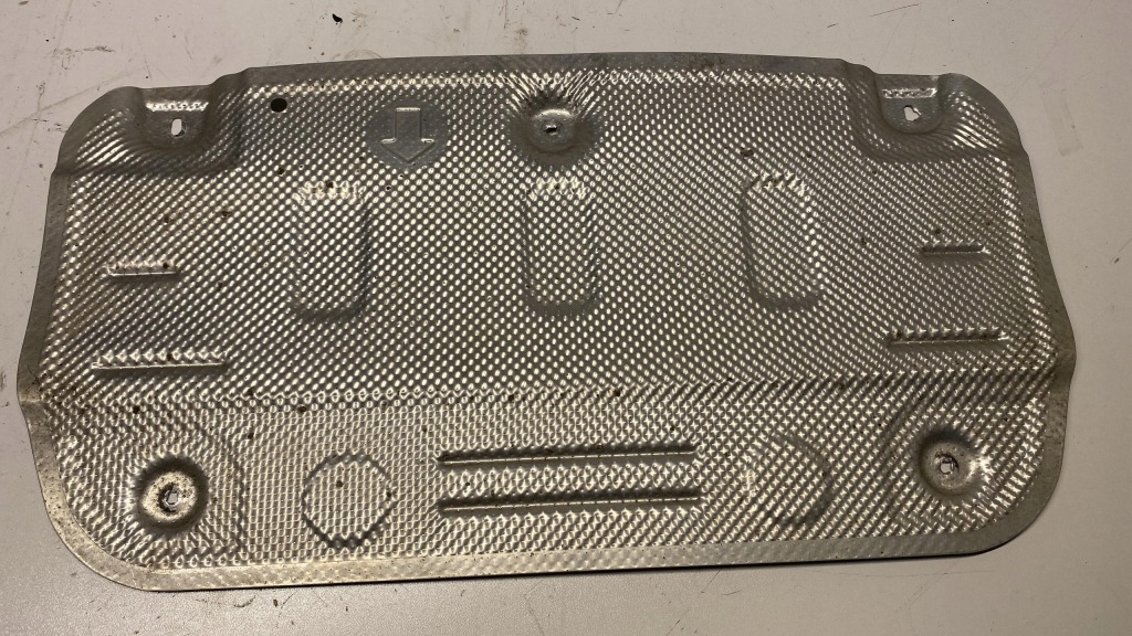 Купити Kia ceed iii захист теплова глушника задній багажника 17-24