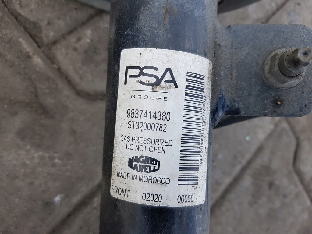 фото №6, Opel corsa f 2019r- 1.2 vti рычаг амортизатор поворотный кулак правая перед