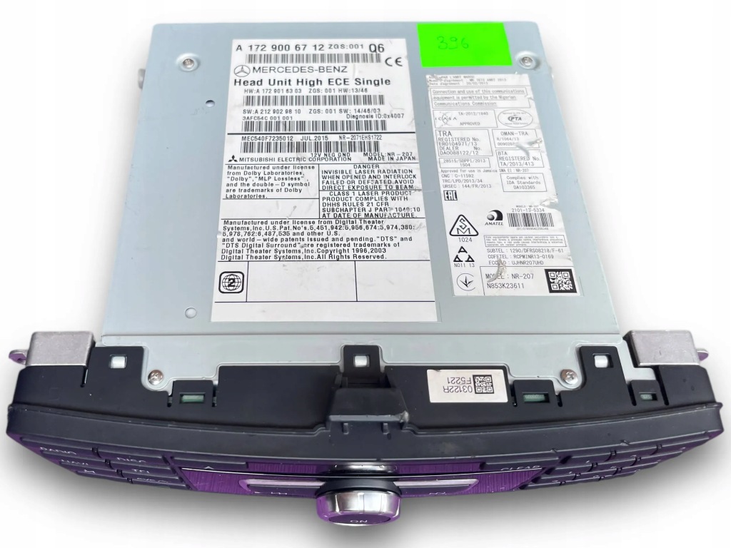 фото №6, Mercedes slk r172 радио navi 1729006712 #396 m