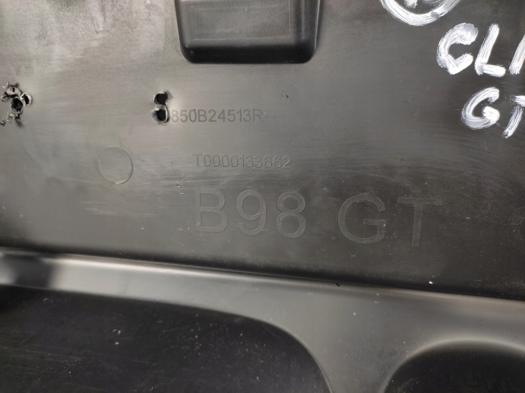 фото №9, Renault clio vi lift gt спойлер дифузор бампера заднього задня + джгут 4pdc