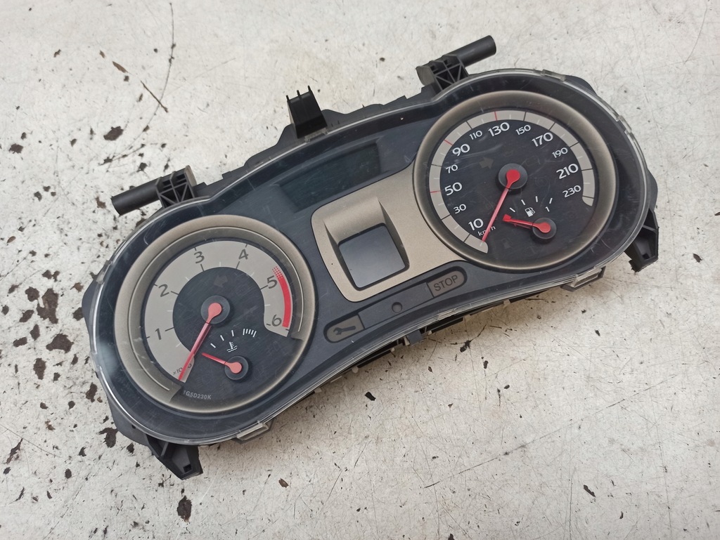 фото №14, Renault clio iii 3 счетчик приборы 8200343563f