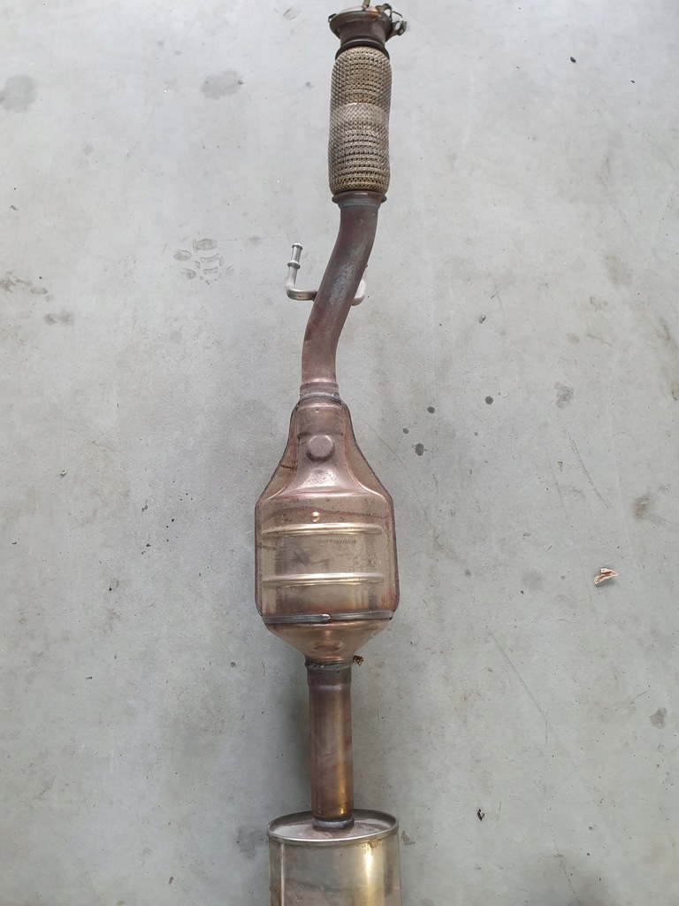 фото №6, Renault captur ii 2019-2023 1.0 tce гасник труба вихлопна каталізатор